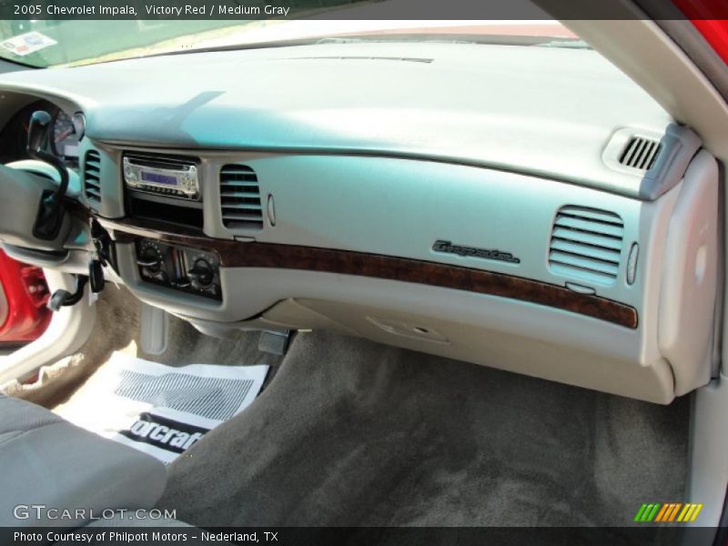 Victory Red / Medium Gray 2005 Chevrolet Impala