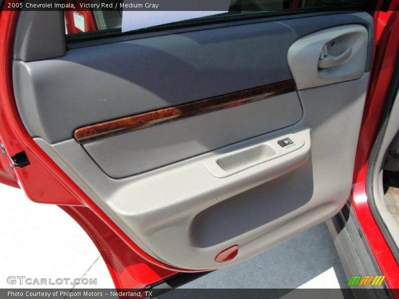 Victory Red / Medium Gray 2005 Chevrolet Impala