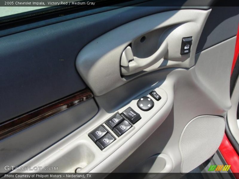 Victory Red / Medium Gray 2005 Chevrolet Impala