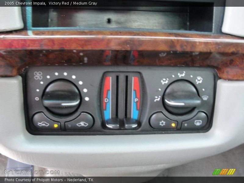 Victory Red / Medium Gray 2005 Chevrolet Impala