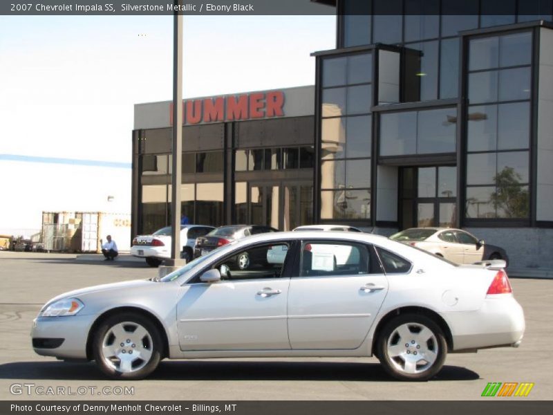 Silverstone Metallic / Ebony Black 2007 Chevrolet Impala SS