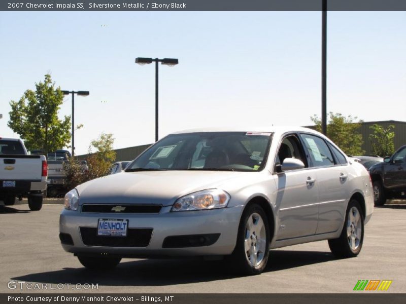 Silverstone Metallic / Ebony Black 2007 Chevrolet Impala SS