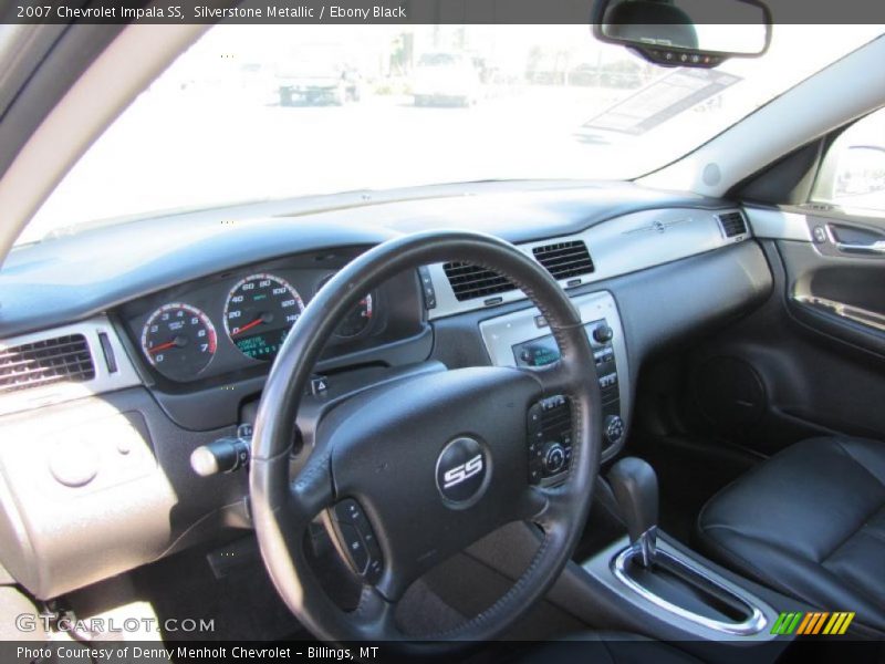 Silverstone Metallic / Ebony Black 2007 Chevrolet Impala SS