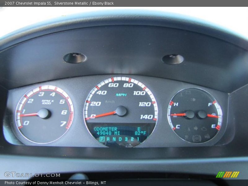 Silverstone Metallic / Ebony Black 2007 Chevrolet Impala SS