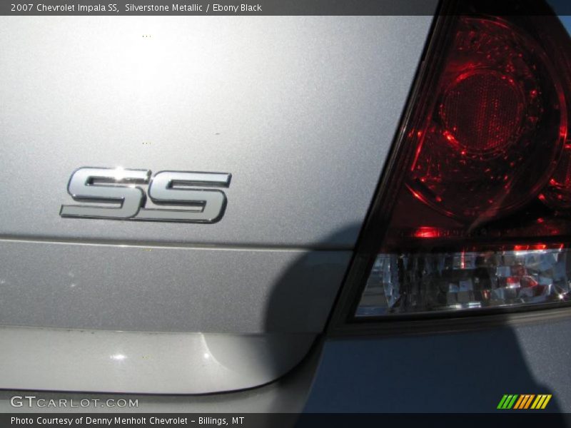 Silverstone Metallic / Ebony Black 2007 Chevrolet Impala SS