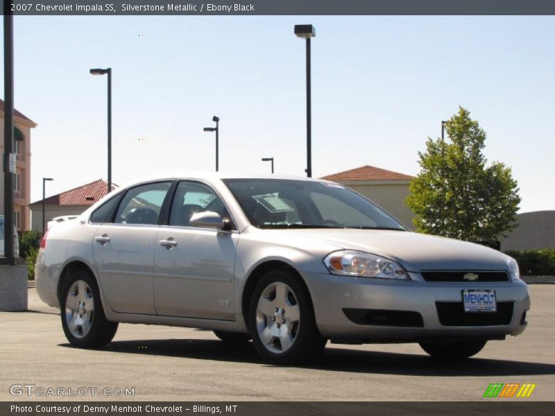 Silverstone Metallic / Ebony Black 2007 Chevrolet Impala SS