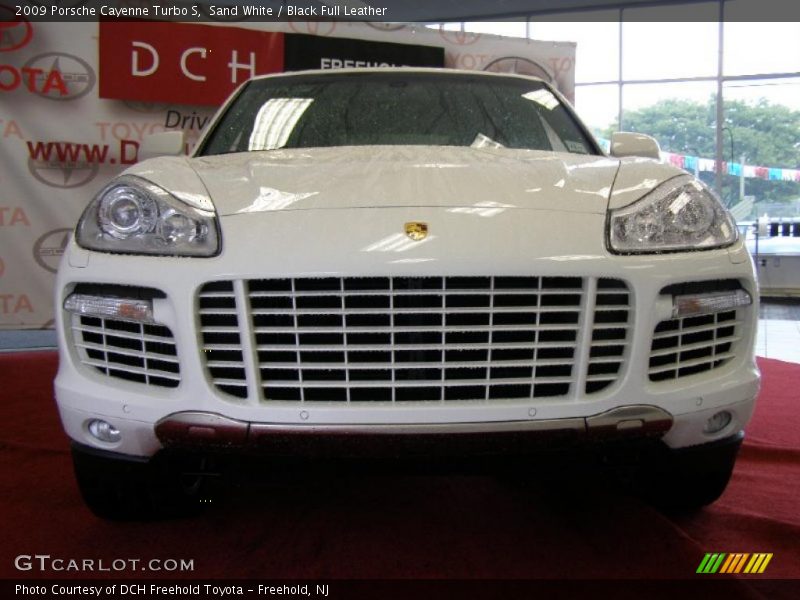 Sand White / Black Full Leather 2009 Porsche Cayenne Turbo S