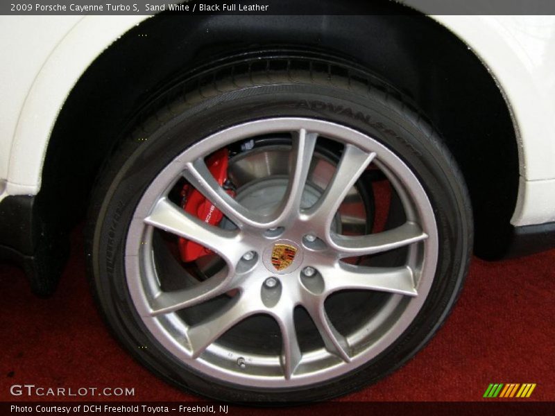 Sand White / Black Full Leather 2009 Porsche Cayenne Turbo S