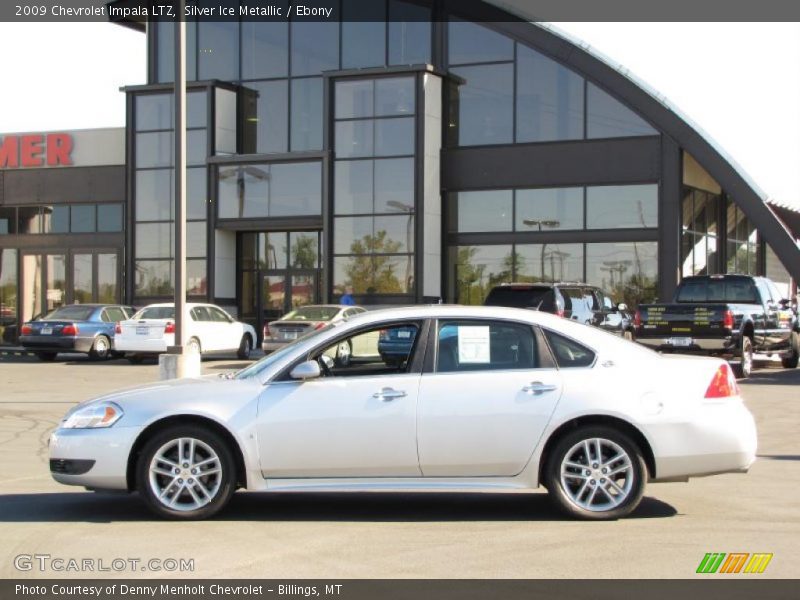 Silver Ice Metallic / Ebony 2009 Chevrolet Impala LTZ
