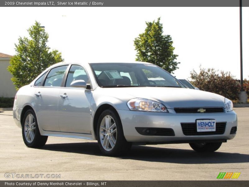 Silver Ice Metallic / Ebony 2009 Chevrolet Impala LTZ