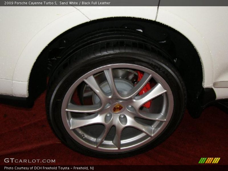 Sand White / Black Full Leather 2009 Porsche Cayenne Turbo S