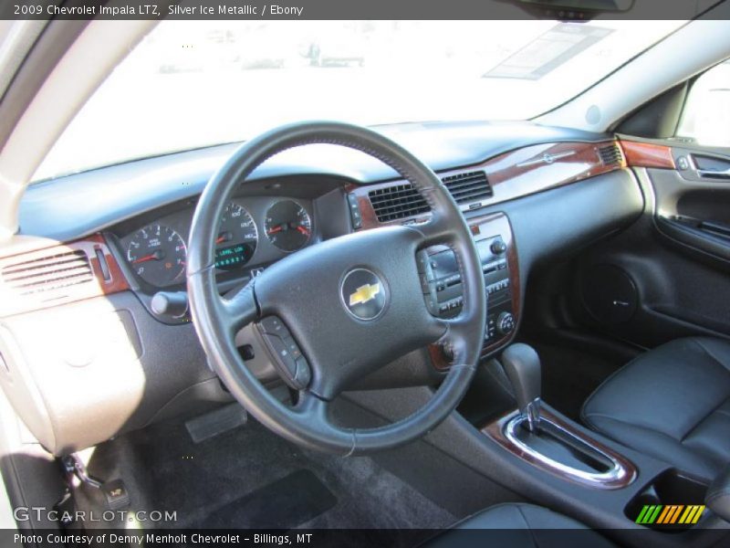 Silver Ice Metallic / Ebony 2009 Chevrolet Impala LTZ