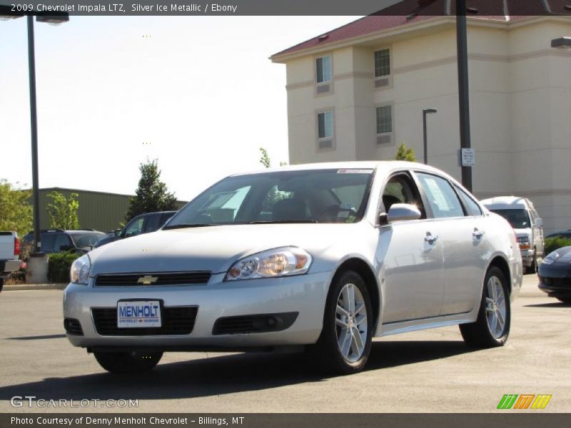 Silver Ice Metallic / Ebony 2009 Chevrolet Impala LTZ