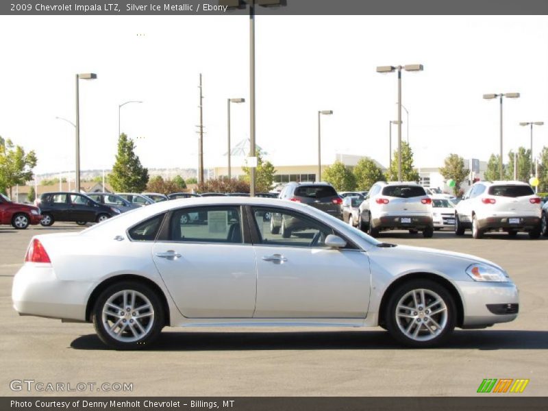 Silver Ice Metallic / Ebony 2009 Chevrolet Impala LTZ