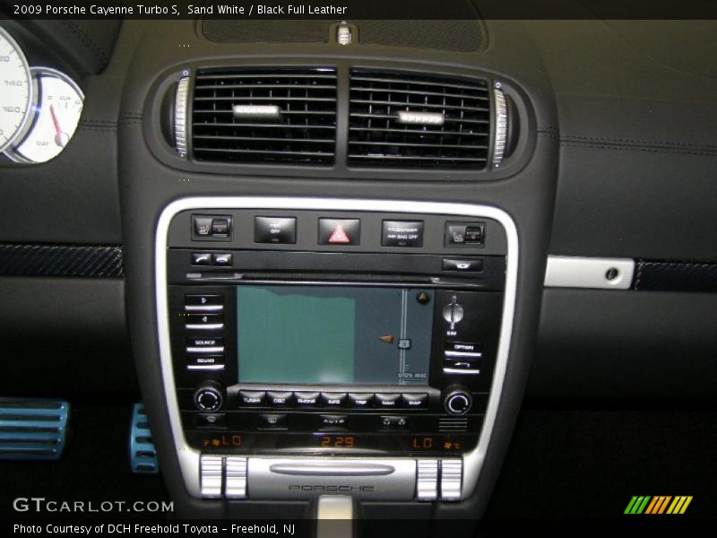 Sand White / Black Full Leather 2009 Porsche Cayenne Turbo S