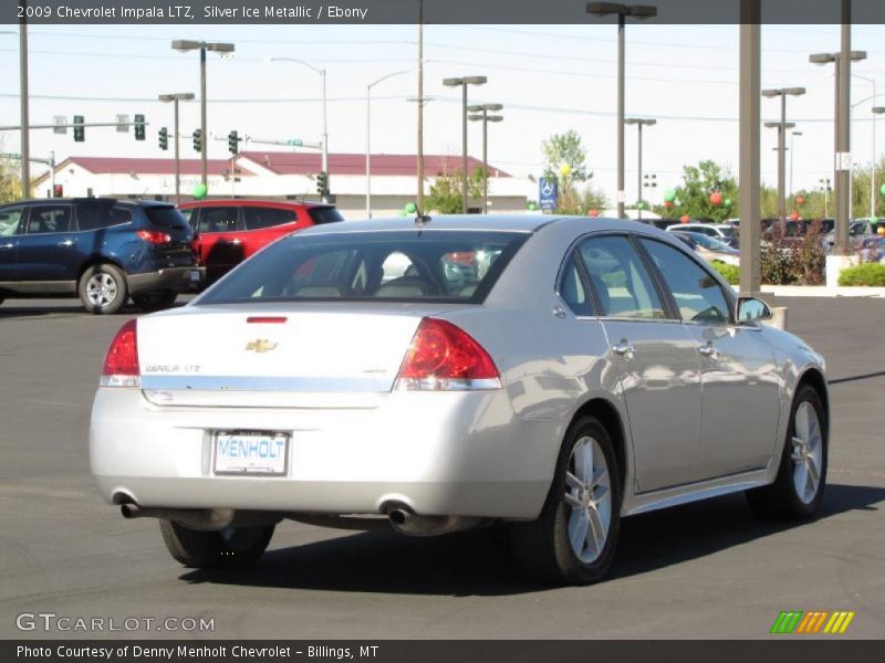Silver Ice Metallic / Ebony 2009 Chevrolet Impala LTZ