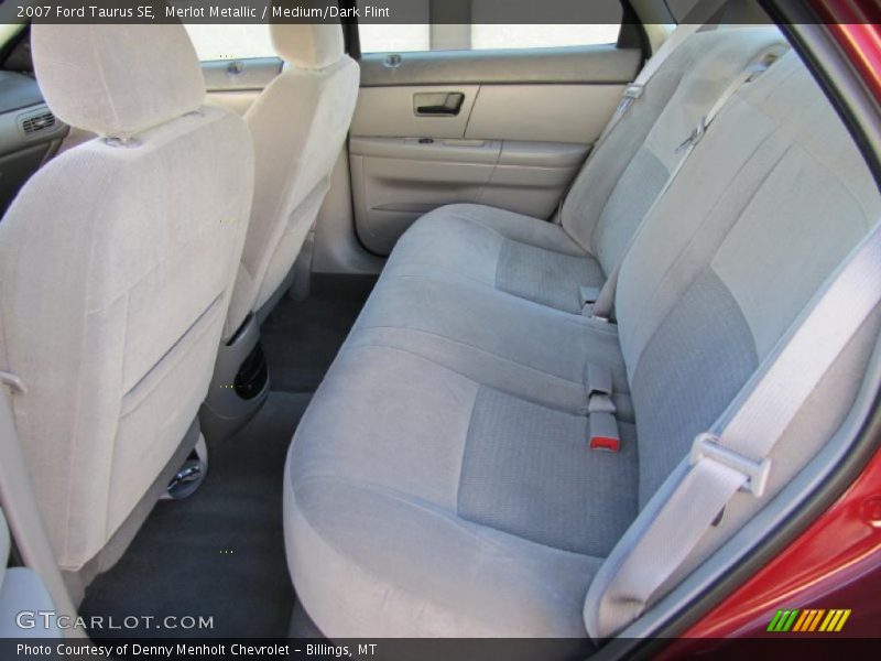 Merlot Metallic / Medium/Dark Flint 2007 Ford Taurus SE
