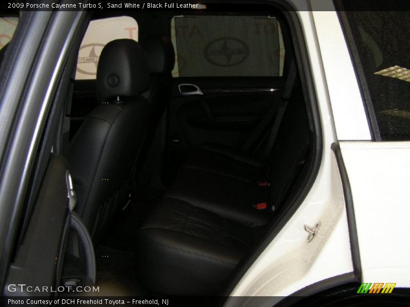 Sand White / Black Full Leather 2009 Porsche Cayenne Turbo S