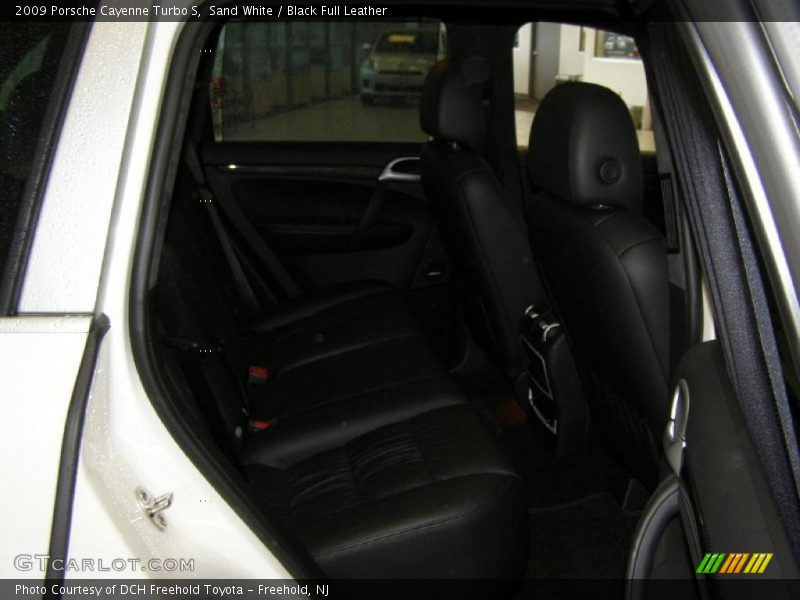 Sand White / Black Full Leather 2009 Porsche Cayenne Turbo S