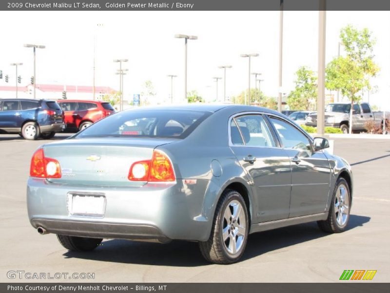Golden Pewter Metallic / Ebony 2009 Chevrolet Malibu LT Sedan