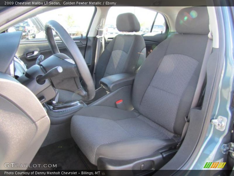Golden Pewter Metallic / Ebony 2009 Chevrolet Malibu LT Sedan