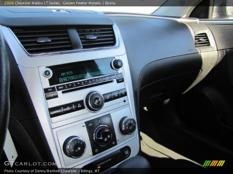 Golden Pewter Metallic / Ebony 2009 Chevrolet Malibu LT Sedan