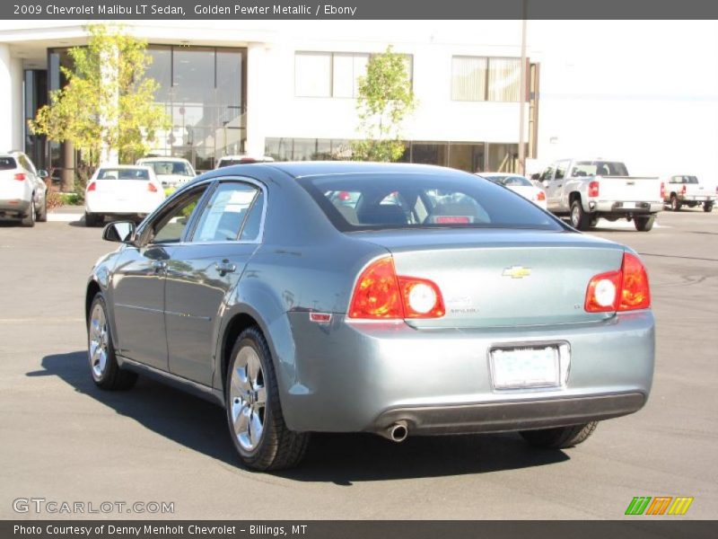 Golden Pewter Metallic / Ebony 2009 Chevrolet Malibu LT Sedan