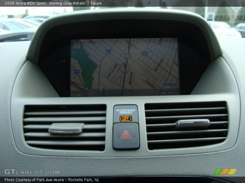 Sterling Gray Metallic / Taupe 2008 Acura MDX Sport