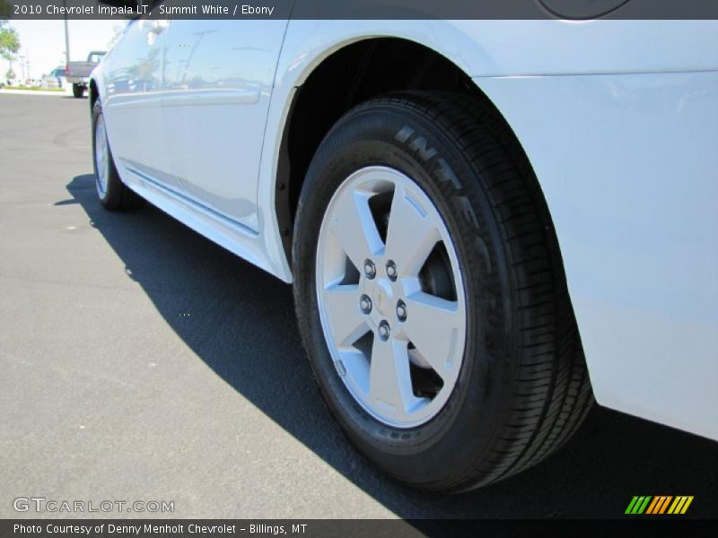 Summit White / Ebony 2010 Chevrolet Impala LT