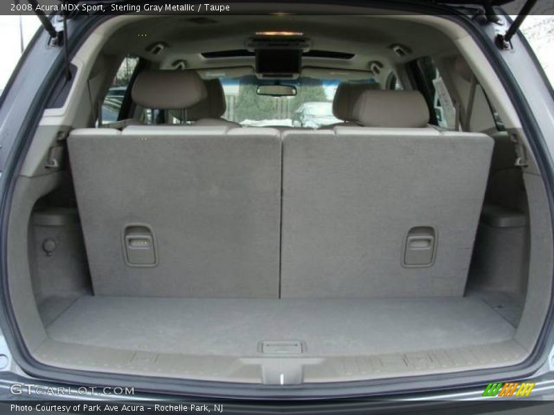 Sterling Gray Metallic / Taupe 2008 Acura MDX Sport