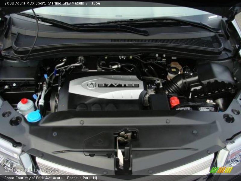 Sterling Gray Metallic / Taupe 2008 Acura MDX Sport
