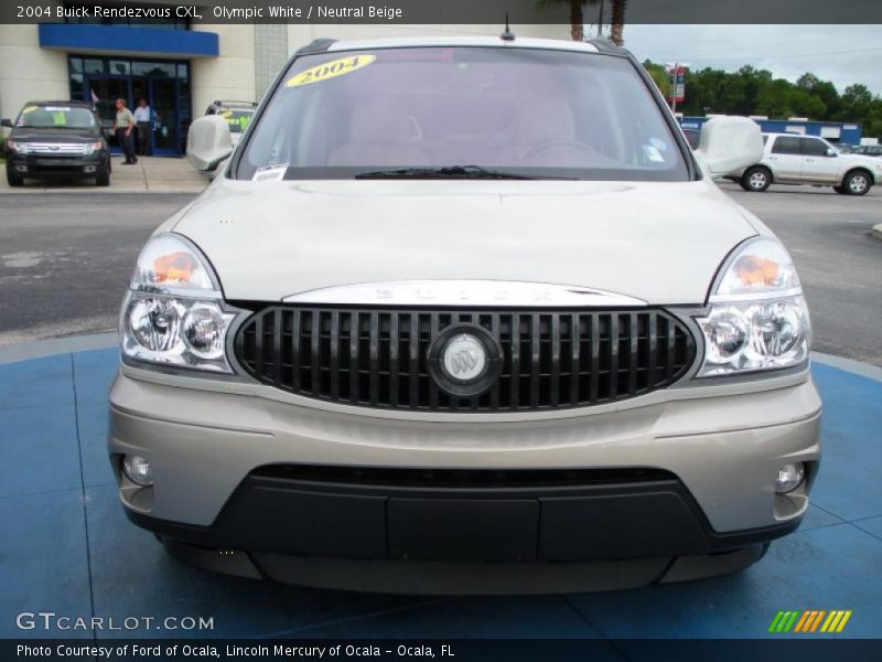 Olympic White / Neutral Beige 2004 Buick Rendezvous CXL