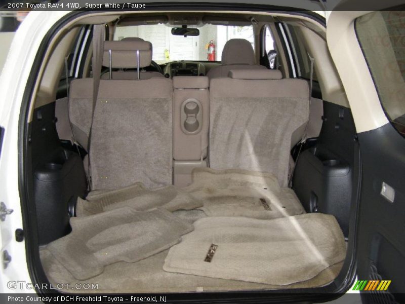 Super White / Taupe 2007 Toyota RAV4 4WD