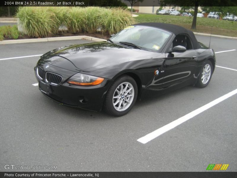 Jet Black / Black 2004 BMW Z4 2.5i Roadster