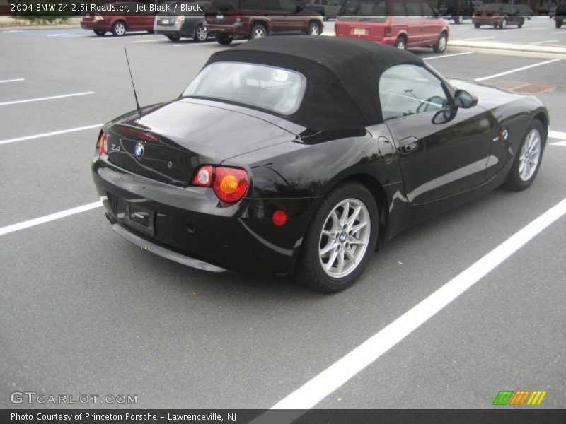 Jet Black / Black 2004 BMW Z4 2.5i Roadster