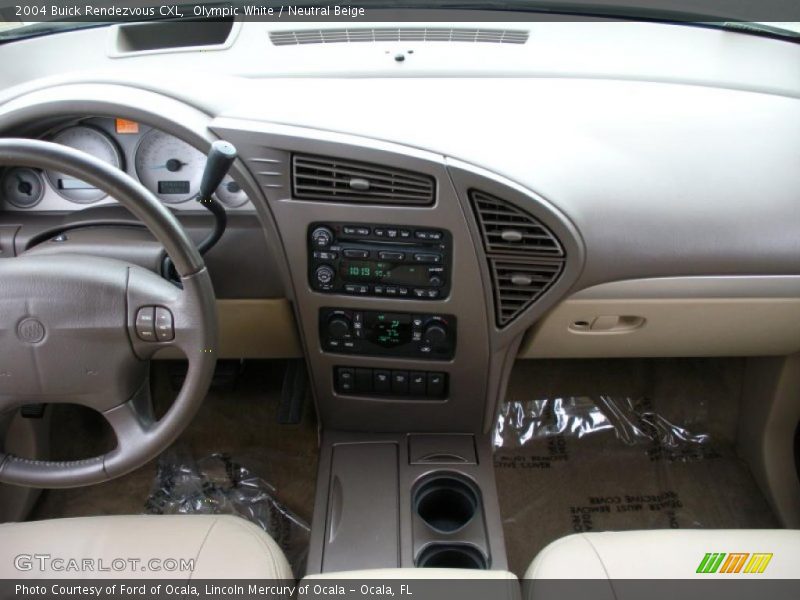 Olympic White / Neutral Beige 2004 Buick Rendezvous CXL