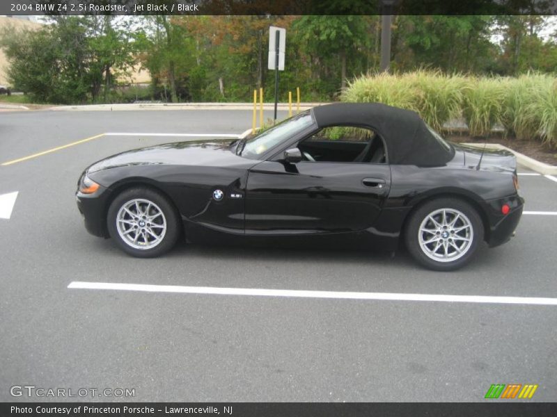 Jet Black / Black 2004 BMW Z4 2.5i Roadster