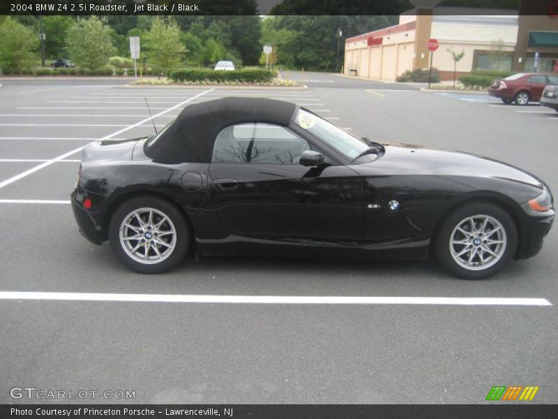 Jet Black / Black 2004 BMW Z4 2.5i Roadster
