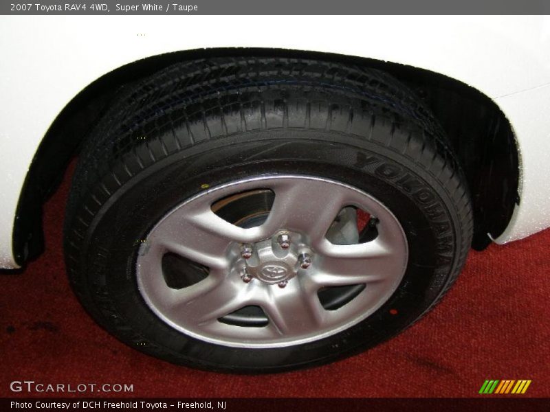 Super White / Taupe 2007 Toyota RAV4 4WD