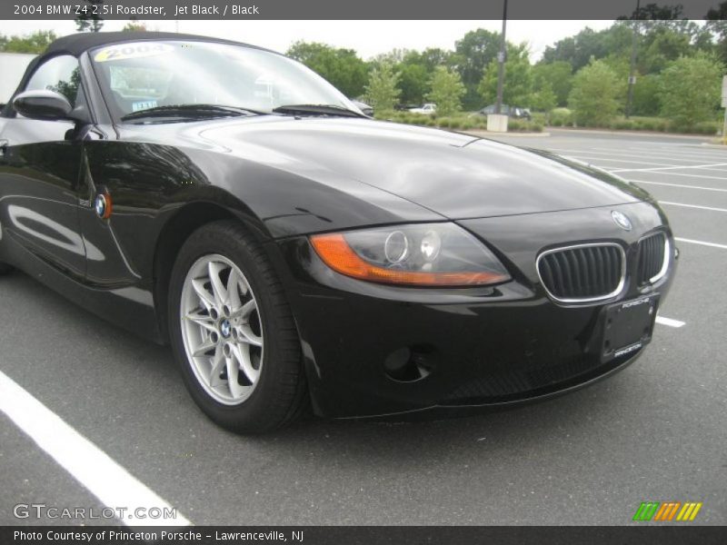 Jet Black / Black 2004 BMW Z4 2.5i Roadster