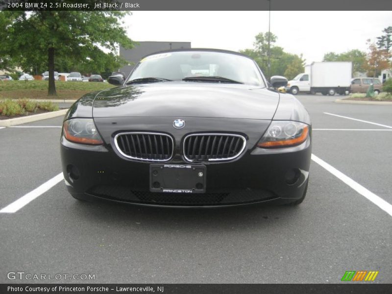 Jet Black / Black 2004 BMW Z4 2.5i Roadster