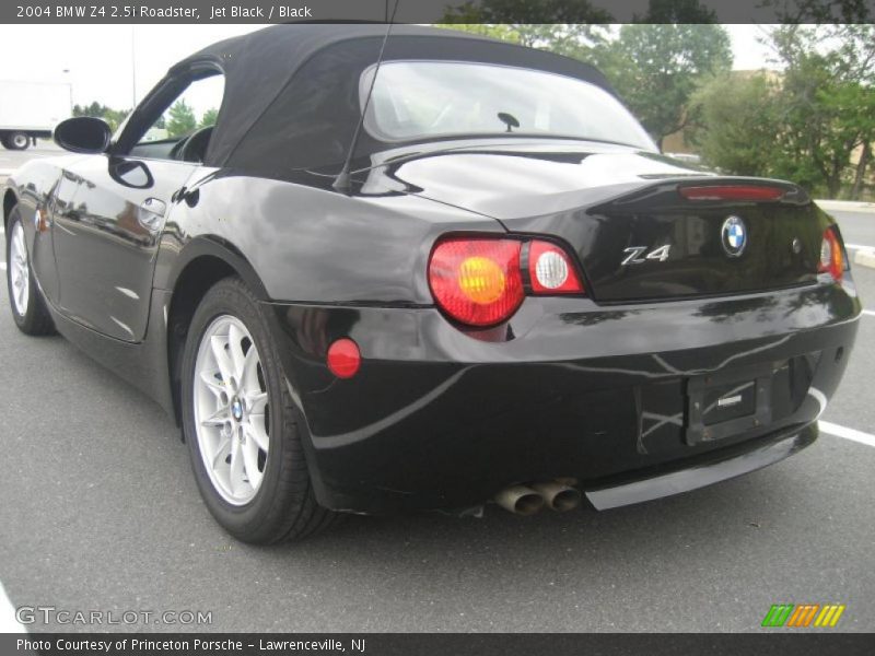 Jet Black / Black 2004 BMW Z4 2.5i Roadster