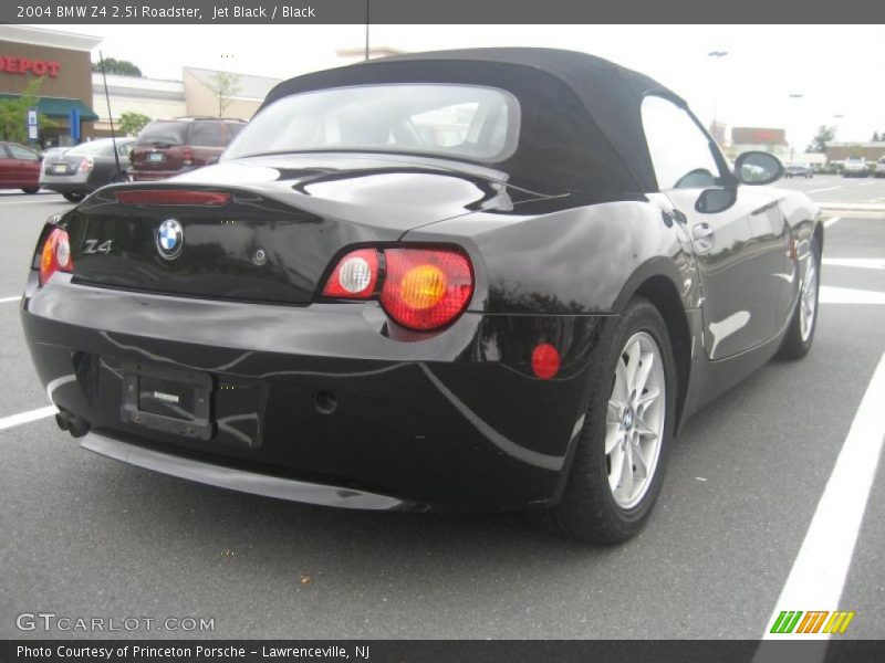 Jet Black / Black 2004 BMW Z4 2.5i Roadster