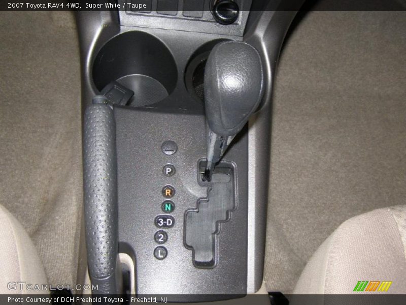 Super White / Taupe 2007 Toyota RAV4 4WD