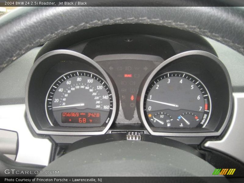 Jet Black / Black 2004 BMW Z4 2.5i Roadster