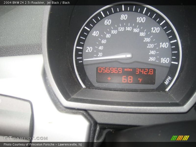 Jet Black / Black 2004 BMW Z4 2.5i Roadster