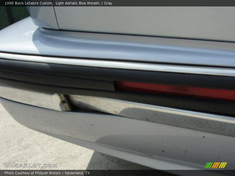 Light Adriatic Blue Metallic / Gray 1996 Buick LeSabre Custom