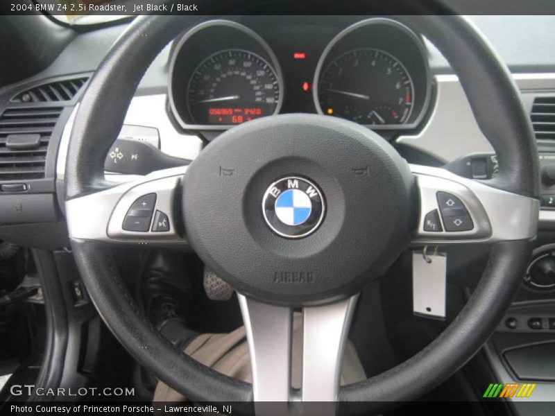 Jet Black / Black 2004 BMW Z4 2.5i Roadster