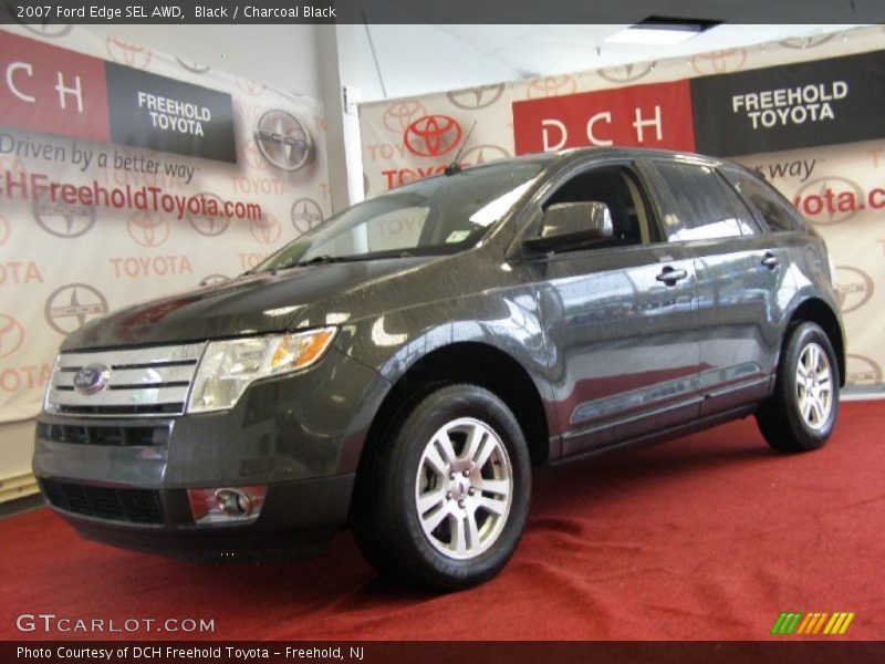 Black / Charcoal Black 2007 Ford Edge SEL AWD