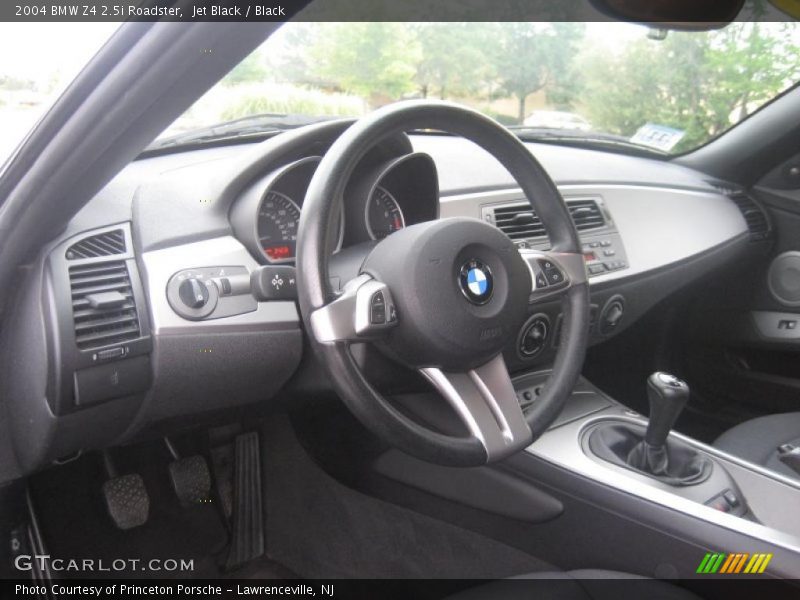 Jet Black / Black 2004 BMW Z4 2.5i Roadster